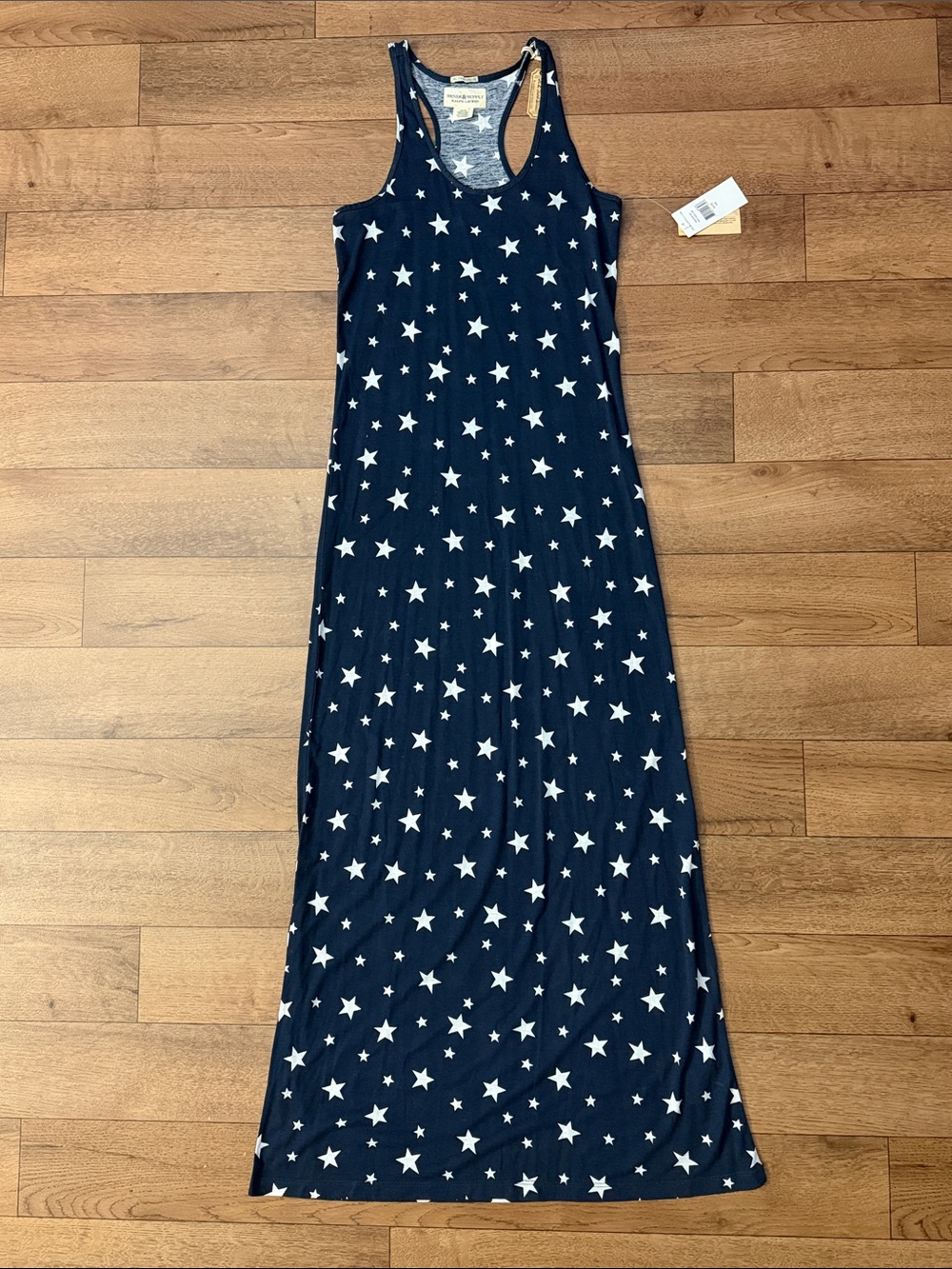 Ralph Lauren Denim & Supply Size Extra Small Stars RL Tank Dress XS Navy NWT Lux